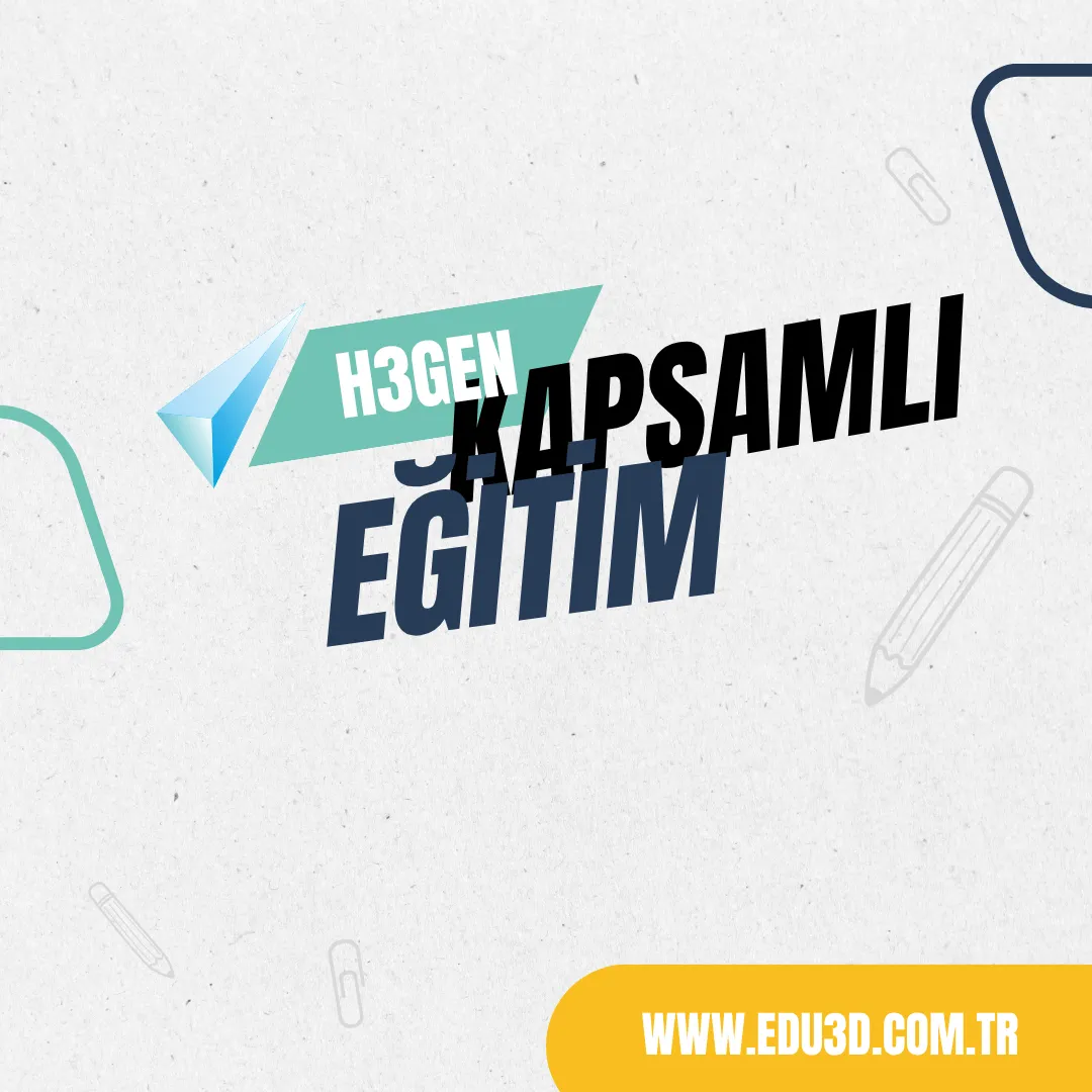 H3GEN ile Kapsamlı Mühendislik Projeleri ve CAD Eğitimi